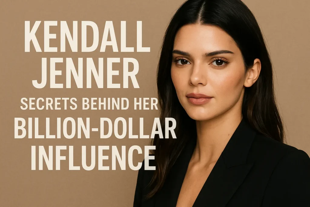 Kendall Jenner: Secrets Behind Her Billion-Dollar Influence