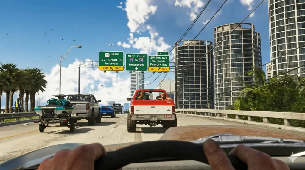 GTA 6 police chase gameplay